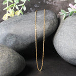 14k Yellow Gold Singapore Chain 1.0mm