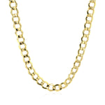 5.3mm 14k Yellow Gold Curb Chain